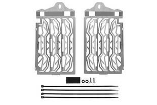 Osłona chłodnicy ze stali nierdzewnej, srebrna, BMW R1250GS/ R1250GS Adventure