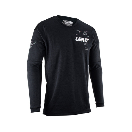 BLUZA OFFROADOWA LEATT MOTO 4.5 WINDBLOCK BLACK S