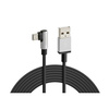 38835 Przewód 90 ° Usb> Micro USB  - 200 cm - Czarny