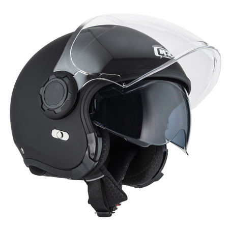 KASK MOTOCYKLOWY NZI RINGWAY 2 DUO MATT BLACK XS