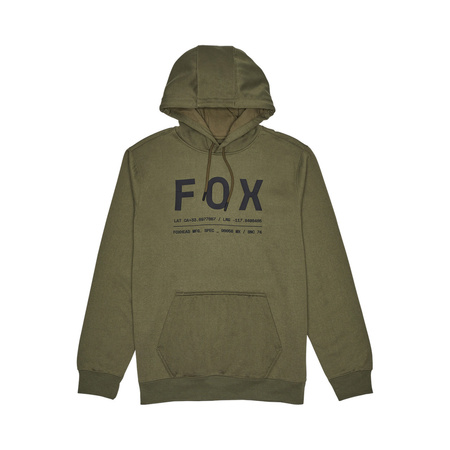 BLUZA Z KAPTUREM FOX NON STOP OLIVE GREEN L
