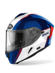 KASK AIROH SPARK FLOW BLUE/RED