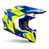 KASK MOTOCYKLOWY AIROH TWIST 3 DIZZY BLUE/YELLOW GLOSS XXL