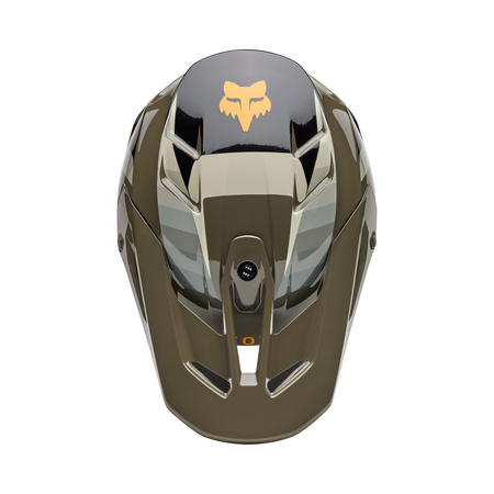 KASK MOTOCYKLOWY FOX V3 FADE BROWN/BLACK S