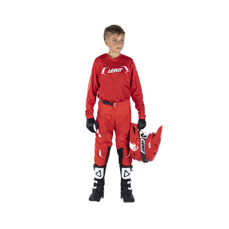 STRÓJ OFFROADOWY BLUZA I SPODNIE JUNIOR LEATT RIDE KIT 3.5 RED L