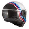 KASK MOTOCYKLOWY NZI MINIMOD DUO WATSON WHITEBLACK POWER S