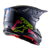 KASK ALPINESTARS SUPERTECH S-M8 ECHO BLACK/BLUE YELLOW PINK FL M