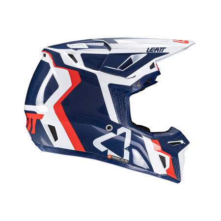 KASK MOTOCYKLOWY Z GOGLAMI LEATT KIT MOTO 8.5 ROYAL S