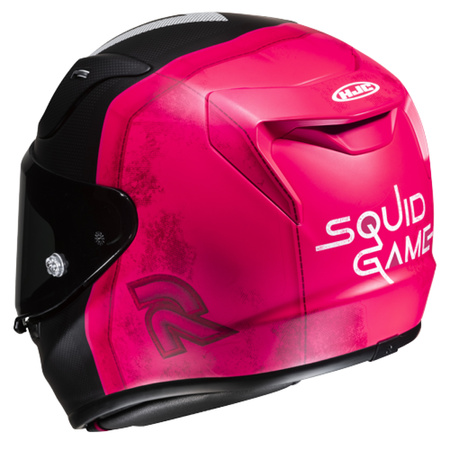 KASK MOTOCYKLOWY HJC RPHA12 SQUID GAME NETFLIX BLACK RED M