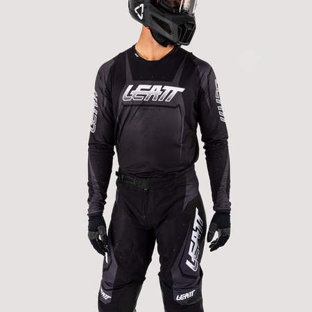 BLUZA OFFROADOWA LEATT MOTO 4.5 LITE STEALTH BLACK GREY XXL