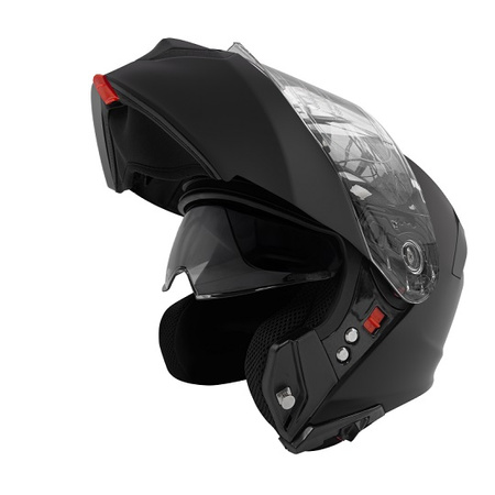 KASK SZCZĘKOWY STORMER SPIN CZARNY MAT XL