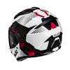 KASK MOTOCYKLOWY HJC C10 ASPA WHITE BLACK S