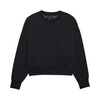 BLUZA DAMSKA FOX WORDMARK OVERSIZED FLEECE CREW BLACK S