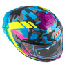 KASK MOTOCYKLOWY NZI TRENDY STREAM CAMU BLUE NEON PINK BLUE S MATT L
