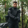 KURTKA MOTOCYKLOWA TEKSTYLNA OZONE TOUR 3 BLACK FLUO YELLOW XL