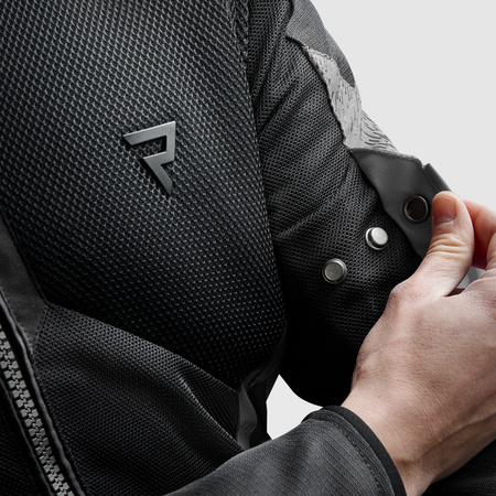 KURTKA MOTOCYKLOWA TEKSTYLNA REBELHORN JAX BLACK GREY XL