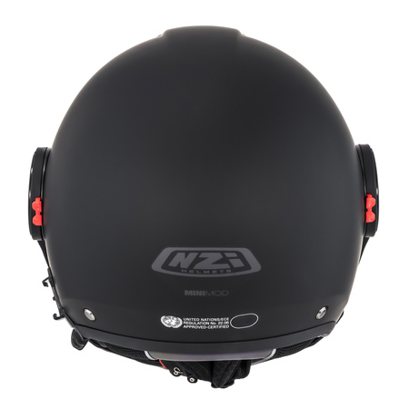 KASK MOTOCYKLOWY NZI MINIMOD DUO MATT BLACK S