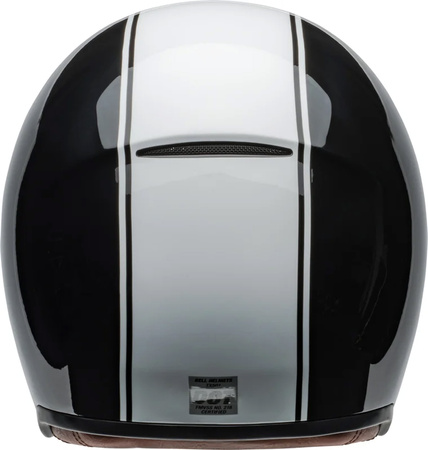 KASK MOTOCYKLOWY BELL TX501 ECE6 RALLY BLACK WHITE M