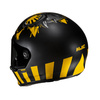 KASK MOTOCYKLOWY HJC V10 CRANIA YELLOW BLACK L