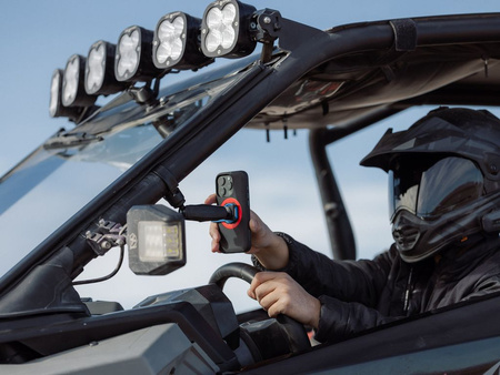 Podstawa na klatkę bezpieczeństwa i rury większej średnicy Quad Lock®