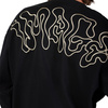 BLUZA FOX HELLO FUTURE OVERSIZED CREW BLACK XL