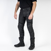 JEANSY MOTOCYKLOWE OZONE RUSTY WAXED BLACK 32/34