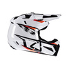 KASK MOTOCYKLOWY Z GOGLAMI JUNIOR LEATT KIT MOTO 3.5 WHITE M