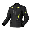 KURTKA MOTOCYKLOWA TEKSTYLNA OZONE TOUR 3 BLACK FLUO YELLOW XL