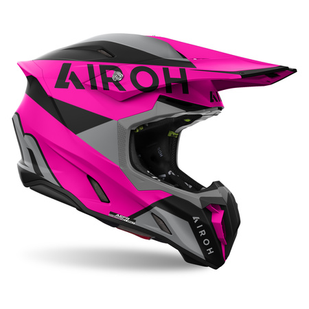 KASK MOTOCYKLOWY AIROH TWIST 3 KING PINK MATT S