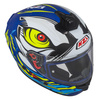 KASK MOTOCYKLOWY NZI TRENDY STREAM OCELO BLUE WHITE SKY BLUE MATT S