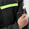 KURTKA MOTOCYKLOWA TEKSTYLNA OZONE NEO BLACK FLUO YELLOW L