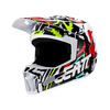 KASK MOTOCYKLOWY Z GOGLAMI JUNIOR LEATT MOTO 3.5 ZEBRA M
