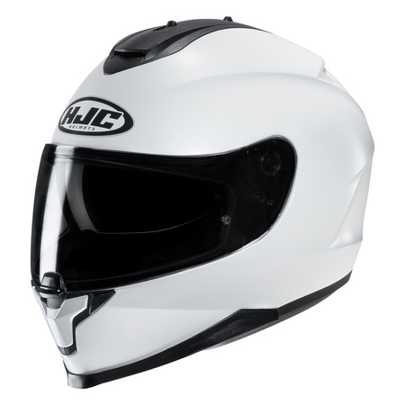 KASK MOTOCYKLOWY HJC C70N SOLID PEARL WHITE M