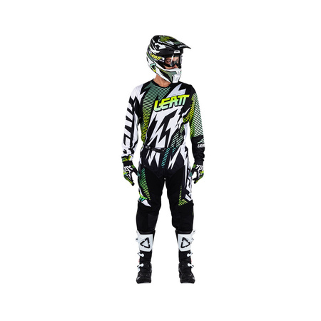 STRÓJ OFFROADOWY BLUZA I SPODNIE LEATT RIDE KIT MOTO 3.5 STORM TEAL XS