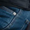 JEANSY MOTOCYKLOWE OZONE STRIKER SLIM FIT WASHED BLUE 30/32