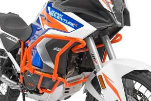 Crash bar extension orange for KTM 1290 Super Adventure S / R (2021-)