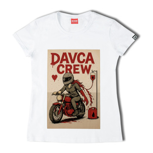 DAVCA T-shirt damski Crew