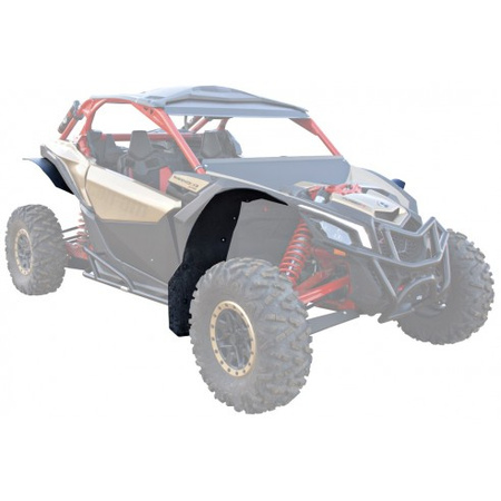 KIT MUD FLAPS - Material: PHD - Can Am Maverick X3 XRS