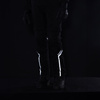 SPODNIE MOTOCYKLOWE TEKSTYLNE JUNIOR OZONE UNION BLACK YM