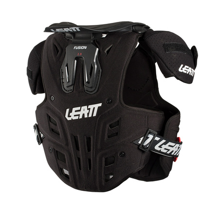 BUZER JUNIOR LEATT FUSION VEST 2.0 BLACK (105-125CM) S/M