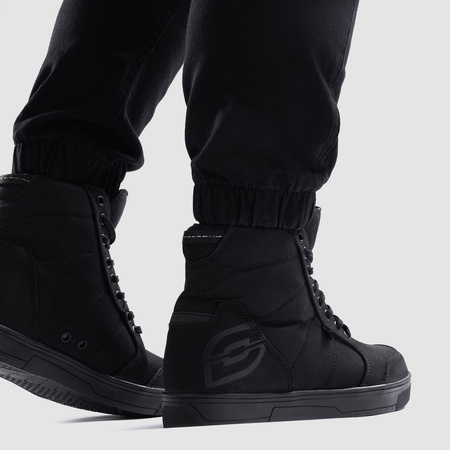 JEANSY MOTOCYKLOWE DAMSKIE OZONE JANE JOGGER FIT BLACK 34/30