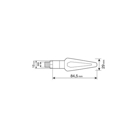 90507 Nicon Halo, kierunkowskazy 10W - czarny