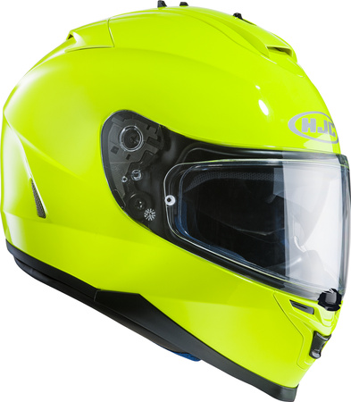 KASK MOTOCYKLOWY HJC IS-17 SOLID FLUO GREEN XXS