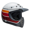 KASK MOTOCYKLOWY BELL MOTO-3 ECE6 RSD SDL BLACK SATIN GLOSS WHITE BLACK M