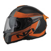KASK MOTOCYKLOWY NZI COMBI 3 DUO DAILY BLACK ORANGE ANTRACITE MATT S