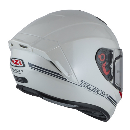 KASK MOTOCYKLOWY NZI TRENDY STREAM SOLID NOUVEAU WHITE XS