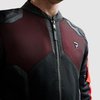 KURTKA MOTOCYKLOWA TEKSTYLNA REBELHORN JAX BLACK RED 4XL
