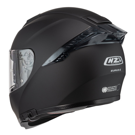 KASK MOTOCYKLOWY NZI EURUS 4 STREAM DUO MATT BLACK XS