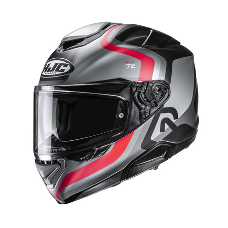 KASK MOTOCYKLOWY HJC RPHA72 ERNEM GREY RED M