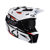 KASK MOTOCYKLOWY Z GOGLAMI LEATT KIT MOTO 3.5 WHITE XS